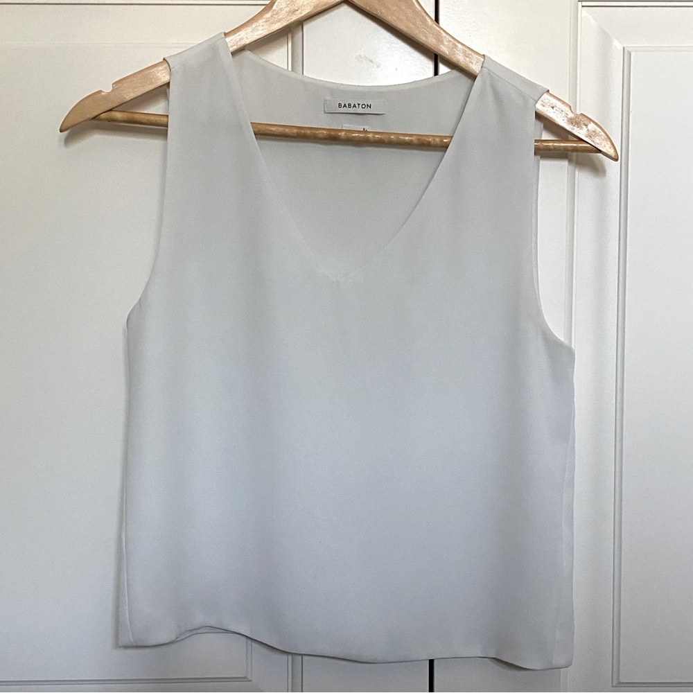 Babaton Aritzia silky tank top xxs